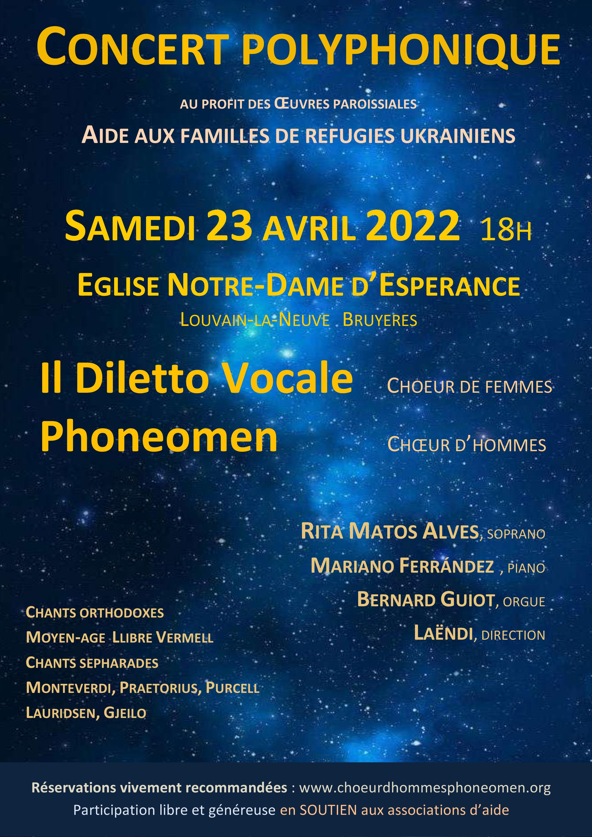 Affiche concert LLN Avril 2022
