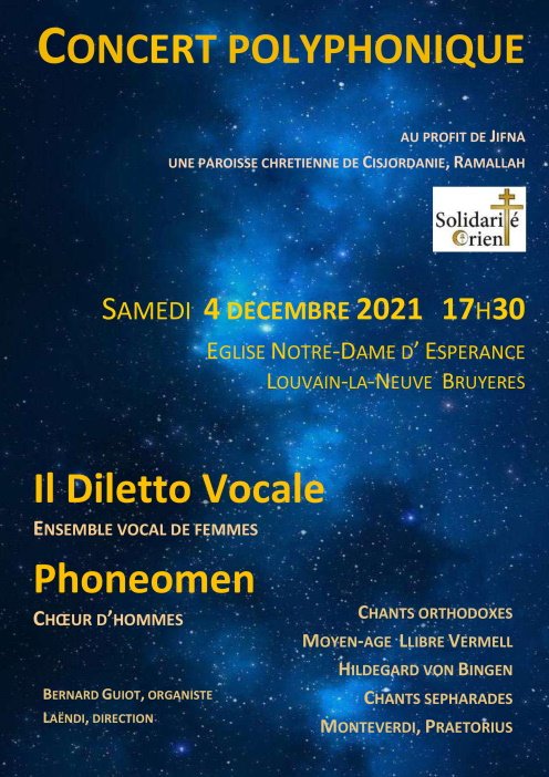 Affiche concert Jifna LLN 2021