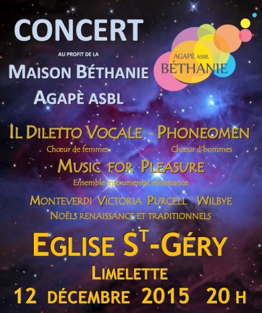 Affiche Concert Agapè