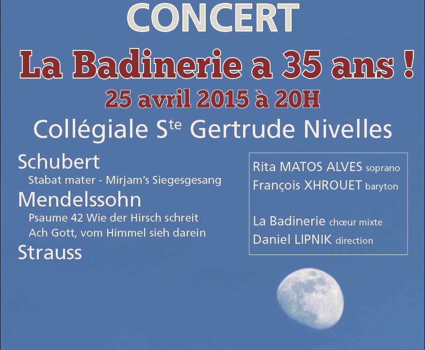 Concert des 35 ans de La Badineri