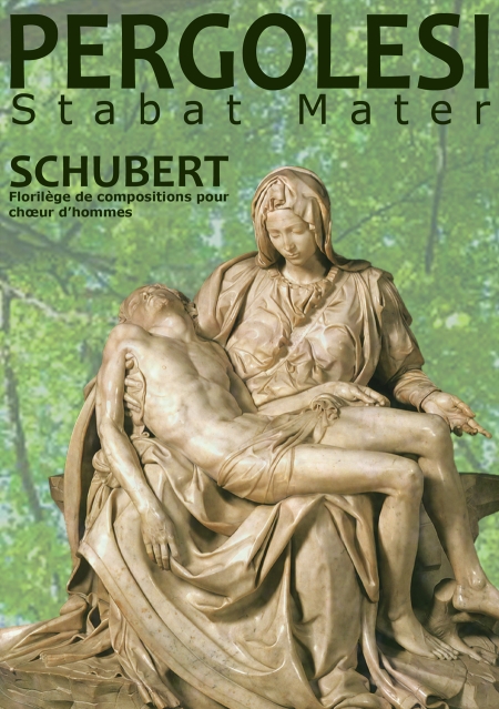 Affiche concert Pergolesi - Schubert